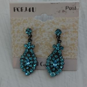 NIP POPJ4U Rhinestone Earrings